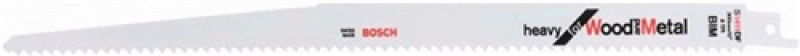 Säbelsägeblatt L.300mm TPI 6 4,3mm gefr.,geschr.5 St./Karte BOSCH Säbelsägeblatt L.300mm TPI 6 4,3mm gefr.,geschr.5 St./Karte BOSCH