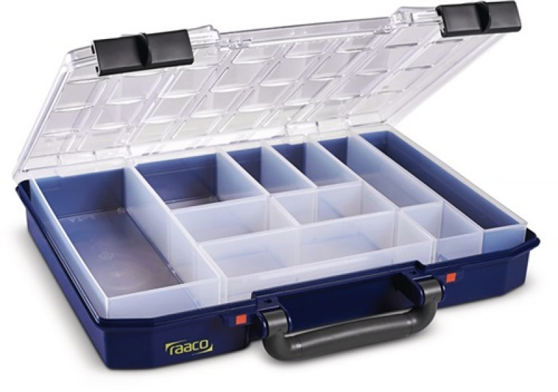 Sortimentskasten CarryLite 55 4x8-10 B337xT278xH57mm 10 Fächer Sortimentskasten CarryLite 55 4x8-10 B337xT278xH57mm 10 Fächer