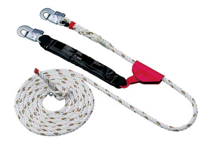 Mitlaufendes Auffanggerät MAS S 16 EN353-2 L.5m Seil-D.16mm MAS Mitlaufendes Auffanggerät MAS S 16 EN353-2 L.5m Seil-D.16mm MAS