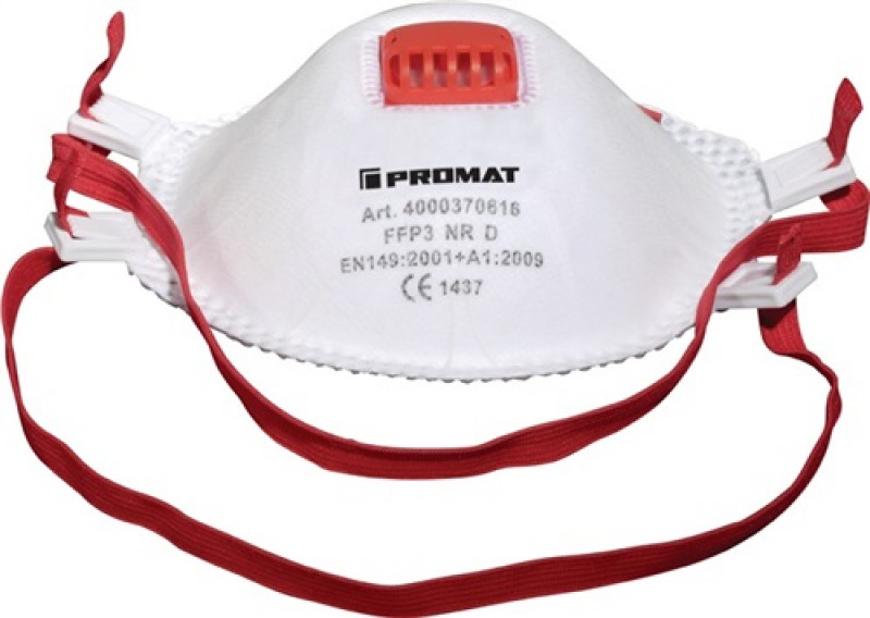 Atemschutzmaske Sky EN 149:2001+A1:2009 FFP3 NR D 5St./KT PROMAT Atemschutzmaske Sky EN 149:2001+A1:2009 FFP3 NR D 5St./KT PROMAT