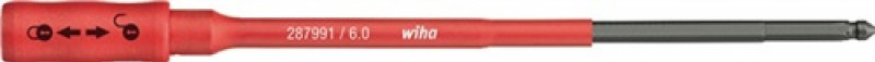 Bithalter VDE 6KT 3,8mm Ges.-L.170mm f.6mm Bits m.Clic-Fix-Schnellw.-Halter Bithalter VDE 6KT 3,8mm Ges.-L.170mm f.6mm Bits m.Clic-Fix-Schnellw.-Halter