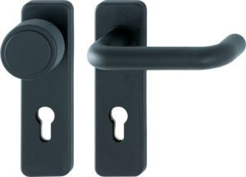 FS-Garnitur Paris FS-K58/202K/138 Ku.F9005M D/K f.TS 40-66mm PZ DIN L/R FS-Garnitur Paris FS-K58/202K/138 Ku.F9005M D/K f.TS 40-66mm PZ DIN L/R