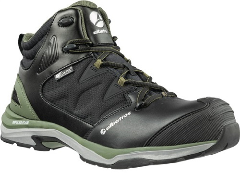 Sicherheitsstiefel ULTRATRAIL OLIVE CTX MID Gr.40 schwarz/oliv Leder Sicherheitsstiefel ULTRATRAIL OLIVE CTX MID Gr.40 schwarz/oliv Leder