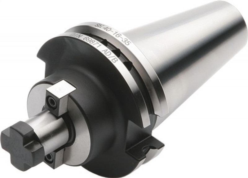 Quernutaufsteckfräsdorn DIN 69871AD/B Spann-D. 32mm SK40 A.-L.50mm PROMAT Quernutaufsteckfräsdorn DIN 69871AD/B Spann-D. 32mm SK40 A.-L.50mm PROMAT