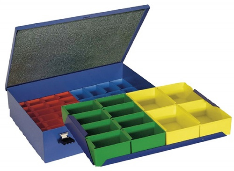 Sortimentskasten B472xT340xH118mm 60 Fächer DINZL Sortimentskasten B472xT340xH118mm 60 Fächer DINZL