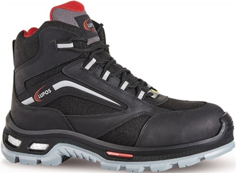 Sicherheitsstiefel Varys Gr.47 schwarz Pull Up-Leder m.Cordura® Sicherheitsstiefel Varys Gr.47 schwarz Pull Up-Leder m.Cordura®