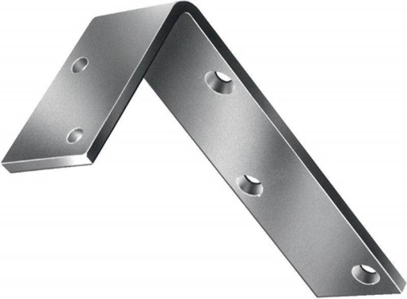 Winkel L.100x50mm B.40mm S.5mm STA roh blau verz.VORMANN Winkel L.100x50mm B.40mm S.5mm STA roh blau verz.VORMANN