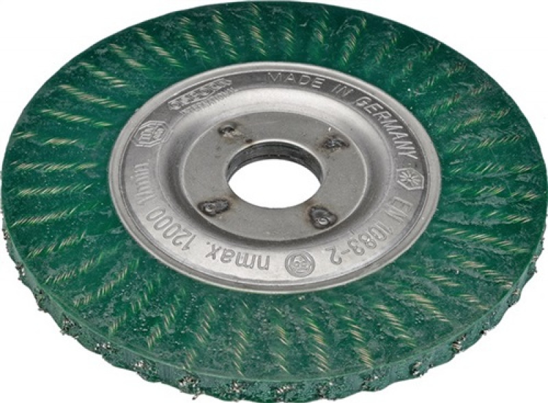 Rundbürste D.125mm Drahtstärke 0,50mm Stahldraht 6mm Rundbürste D.125mm Drahtstärke 0,50mm Stahldraht 6mm