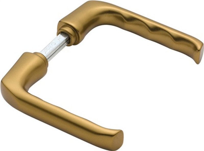 Türdrückerpaar London 113 Alu.F4 o.Rosetten VK 8mm Türdrückerpaar London 113 Alu.F4 o.Rosetten VK 8mm