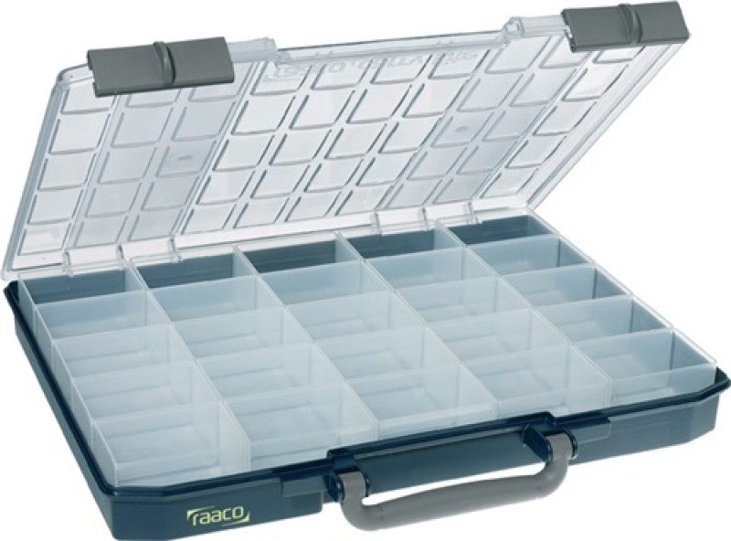 Sortimentskasten Carry Lite B415xT330xH57mm 25/1 Fächer Sortimentskasten Carry Lite B415xT330xH57mm 25/1 Fächer