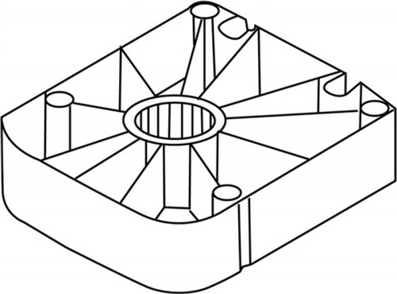Gleiter f. Sockelverstellfuß Univ. Ku. schwarz Sockelhöhe 25mm Hettich Gleiter f. Sockelverstellfuß Univ. Ku. schwarz Sockelhöhe 25mm Hettich