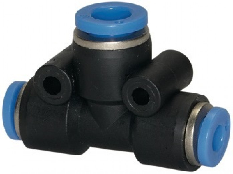 T-Steckverbindung Blaue Serie 2x8/1x10mm L1 27,5mm RIEGLER T-Steckverbindung Blaue Serie 2x8/1x10mm L1 27,5mm RIEGLER