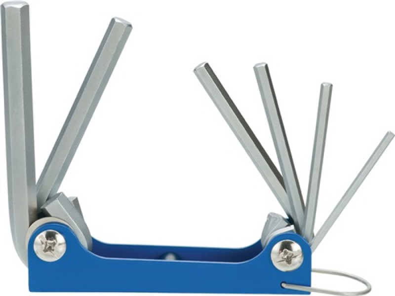 6KT-schraubendr.-S. 7tlg. SW1,5-6mm ISO2936 S2-St.Verchromt i.Handklapph. PROMAT 6KT-schraubendr.-S. 7tlg. SW1,5-6mm ISO2936 S2-St.Verchromt i.Handklapph. PROMAT