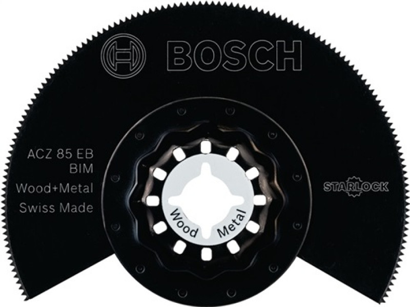 Segmentsägeblatt ACZ 85 EB D.85mm Bi-Metall Starlock f.HO u.Laminat BOSCH Segmentsägeblatt ACZ 85 EB D.85mm Bi-Metall Starlock f.HO u.Laminat BOSCH
