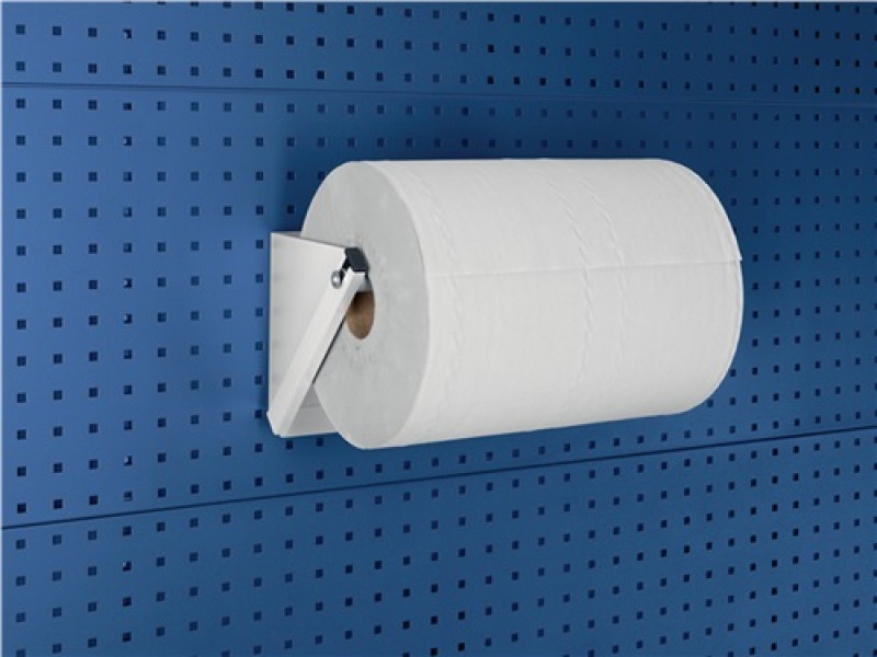 Papierrollenhalter B424xT231xH226mm Rollenbreite max.380mm D.max.390mm