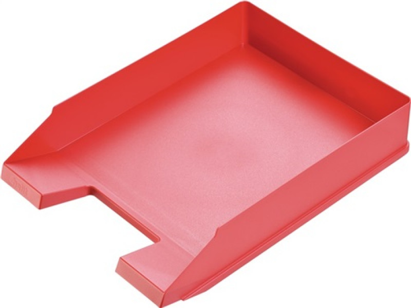 Briefablage f.DIN A4-C4 Ku.rot H67xB245xT347mm m.Greifzone u.Schriftfeld HELIT Briefablage f.DIN A4-C4 Ku.rot H67xB245xT347mm m.Greifzone u.Schriftfeld HELIT