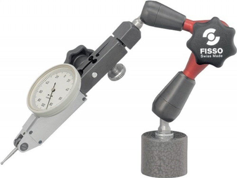 Magnetmessstativ STRATO-LINE R. 130mm Gesamt-H. 210mm Haftkraft 300 N FISSO Magnetmessstativ STRATO-LINE R. 130mm Gesamt-H. 210mm Haftkraft 300 N FISSO