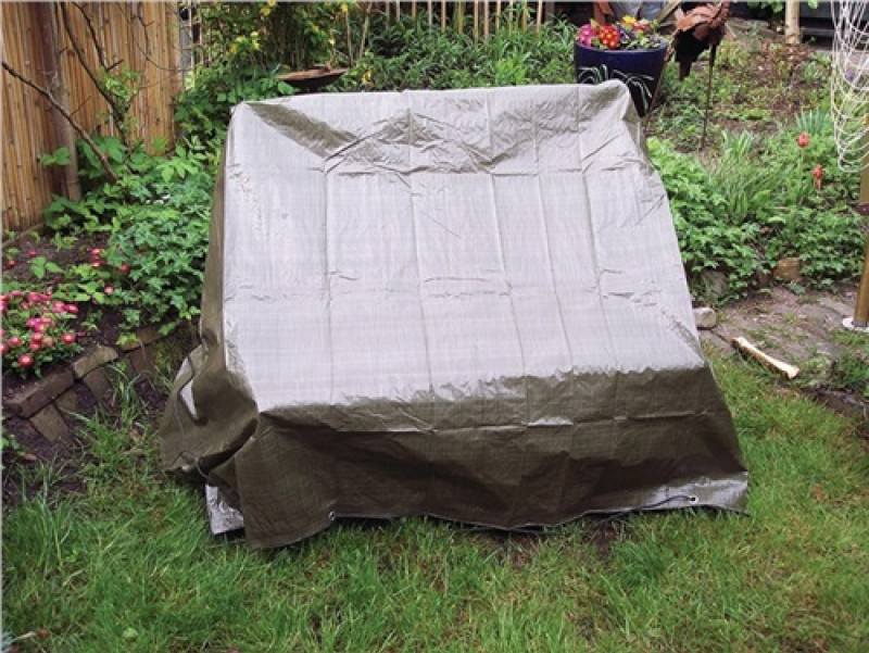 Gewebeplane Super Tarb Stand.B.4000xL.6000mm m.Aluminiumösen olivgrün Gewebeplane Super Tarb Stand.B.4000xL.6000mm m.Aluminiumösen olivgrün