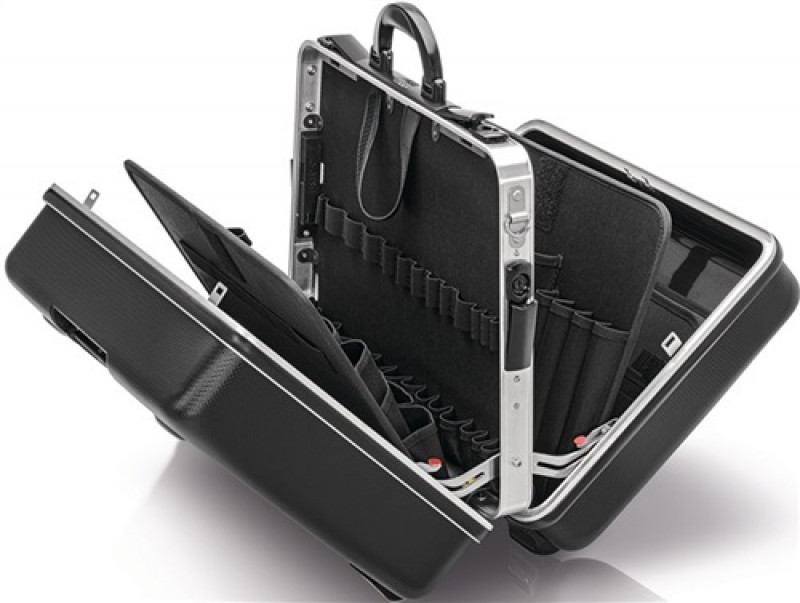 Schalenkoffer BIG Twin Innen-B445xT350xH105+105mm ABS-Ku.Alu KNIPEX Schalenkoffer BIG Twin Innen-B445xT350xH105+105mm ABS-Ku.Alu KNIPEX