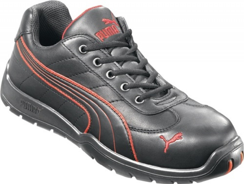 Sicherheitsschuh Daytona Low Gr.43 schwarz/rot Leder S3 HRO SRC EN20345 PUMA Sicherheitsschuh Daytona Low Gr.43 schwarz/rot Leder S3 HRO SRC EN20345 PUMA