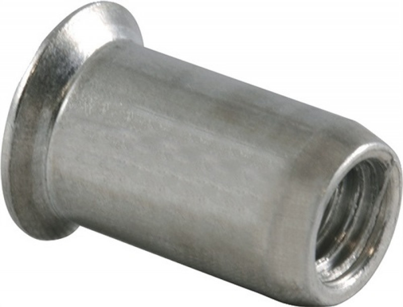 Blindnietmutter ASM Nietschaft dxl 9x16mm M6 Alu Senkkopf offen 500 St.VVG