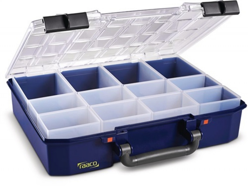 Sortimentskasten CarryLite 80 4x8-12 B337xT278xH80mm 12 Fächer Sortimentskasten CarryLite 80 4x8-12 B337xT278xH80mm 12 Fächer