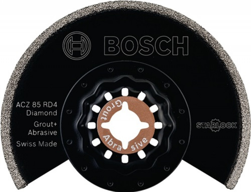Segmentsägeblatt ACZ 85 RD D.85mm Diamant-RIFF Starlock f.Fliesen BOSCH Segmentsägeblatt ACZ 85 RD D.85mm Diamant-RIFF Starlock f.Fliesen BOSCH