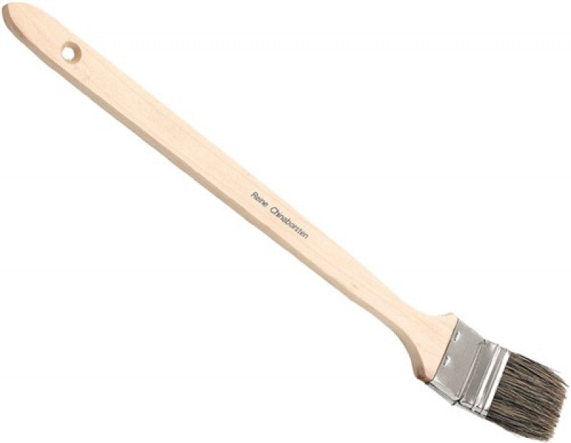 Heizkörperpinsel B.25mm Borstenlänge 45mm graue Mischborste NÖLLE Heizkörperpinsel B.25mm Borstenlänge 45mm graue Mischborste NÖLLE