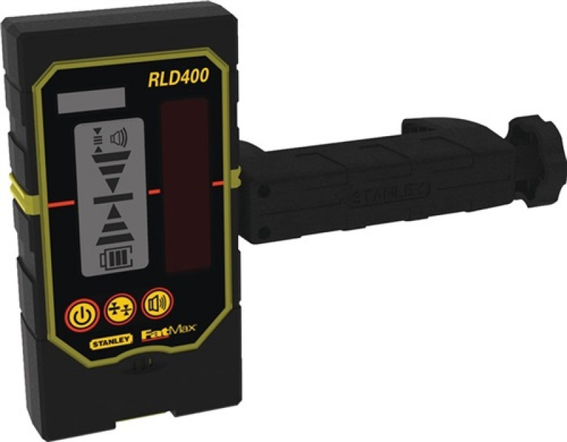 Laserempfänger Stanley RLD400 Arbeitsbereich 30m m. Halterung f. Rotationslaser
