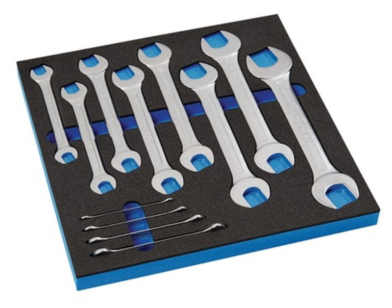 Doppelmaulschlüsselsatz B.370xT.385xH.30mm 2/3 Werkzeugm. 12-tlg.PROMAT SW6-30mm Doppelmaulschlüsselsatz B.370xT.385xH.30mm 2/3 Werkzeugm. 12-tlg.PROMAT SW6-30mm