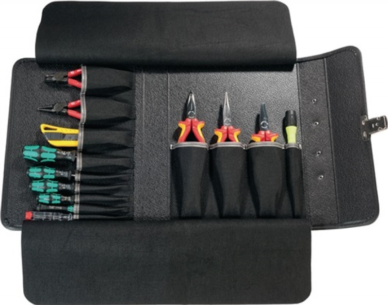 WerkzeugtascheB.320xT.50xH.250mmaus Rindsleder schwarzm.Tragegriff 13 Einsteckf. WerkzeugtascheB.320xT.50xH.250mmaus Rindsleder schwarzm.Tragegriff 13 Einsteckf.