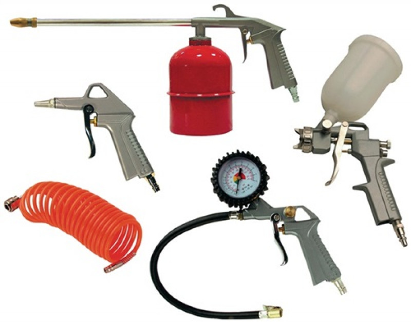 Druckluftkompressorzubehörset 5-tlg.AEROTEC Druckluftkompressorzubehörset 5-tlg.AEROTEC