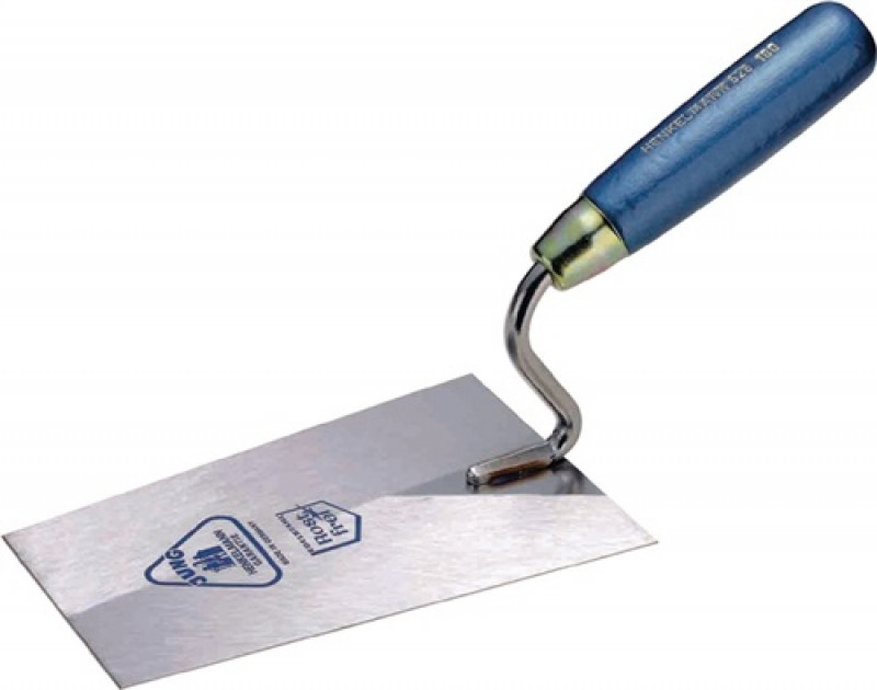 Maurerkelle L.180mm B.125mm m.Buchenholzheft,S-Hals VA HENKELMANN Maurerkelle L.180mm B.125mm m.Buchenholzheft,S-Hals VA HENKELMANN