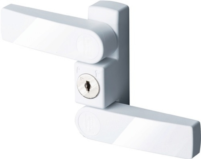 Fenster-Zusatzsicherung WS 22 f.1-flüglige FT weiß versch.-schl.BURG-WÄCHTER Fenster-Zusatzsicherung WS 22 f.1-flüglige FT weiß versch.-schl.BURG-WÄCHTER