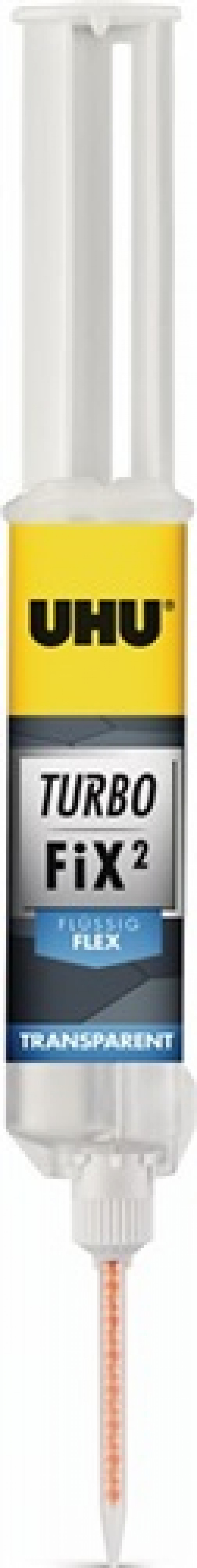 2K-Reparaturkleber Turbo Fix² Flüssig Flex 10g transp.UHU 2K-Reparaturkleber Turbo Fix² Flüssig Flex 10g transp.UHU