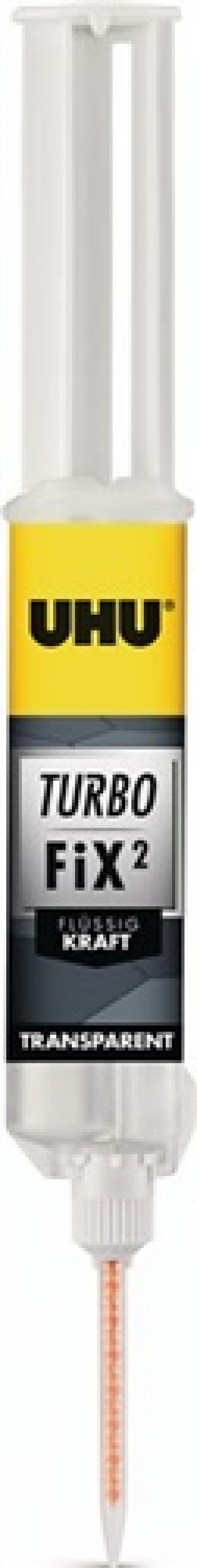 2K-Reparaturkleber Turbo Fix² Flüssig Kraft 10g transp.UHU