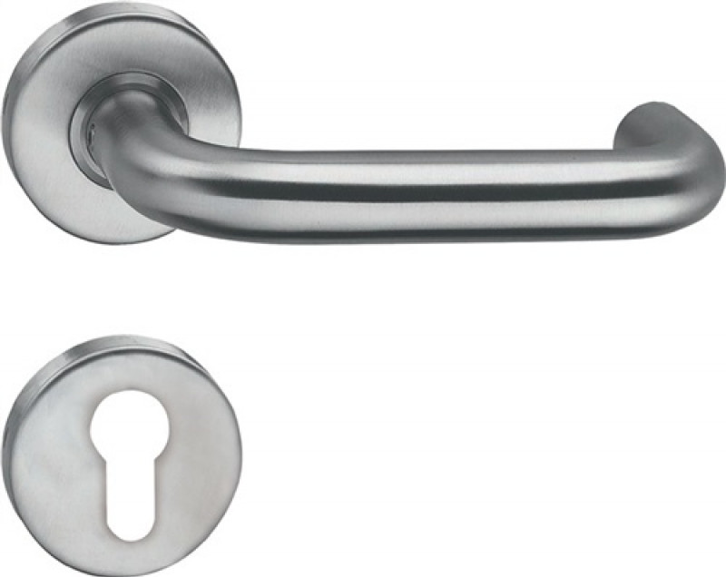 Objekt-Garnitur U-Form FS FH DIN 18273 VA D/K f.TS 38-45mm PZ DIN L/R