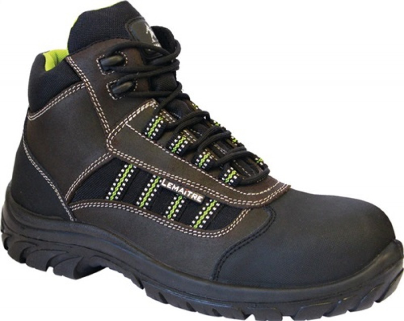 Sicherheitsstiefel Danube Gr.48 schwarz/braun Leder/Textileins. S3 SRC EN20345 Sicherheitsstiefel Danube Gr.48 schwarz/braun Leder/Textileins. S3 SRC EN20345