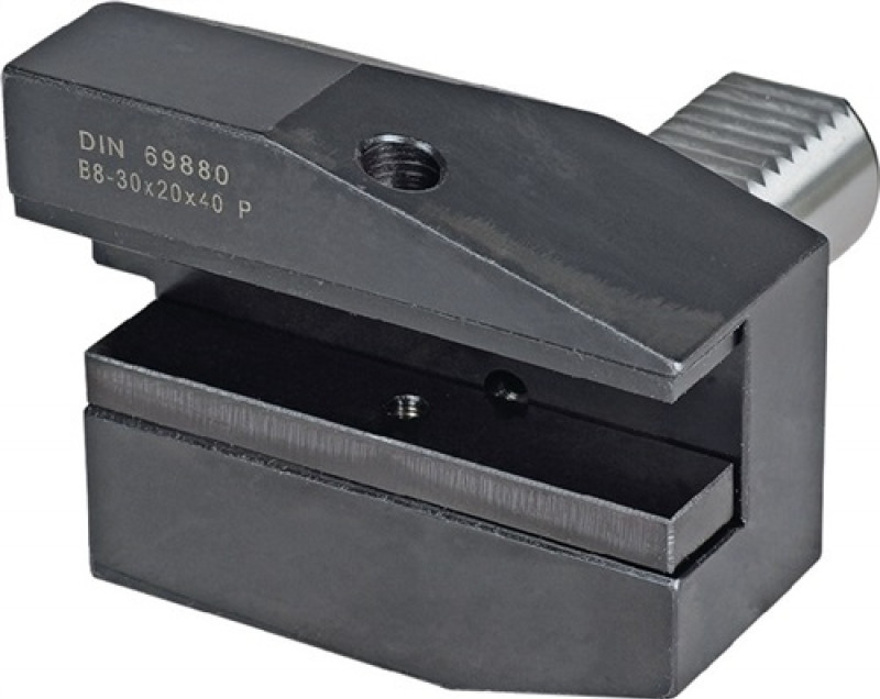 Radialwerkzeughalter DIN 69880 Form B 8 VDI25 li.Überkopf PROMAT Radialwerkzeughalter DIN 69880 Form B 8 VDI25 li.Überkopf PROMAT