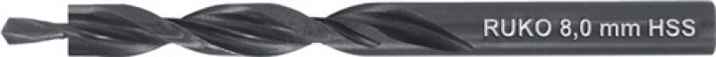 Mehrfasenstufenbohrer DIN8376 Typ N M8 HSS 180Grad mittel RUKO Mehrfasenstufenbohrer DIN8376 Typ N M8 HSS 180Grad mittel RUKO