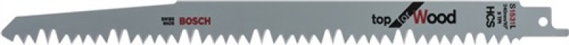 Säbelsägeblatt L.240mm TPI 5 5mm geschr.geschliffen 5 St./Karte BOSCH Säbelsägeblatt L.240mm TPI 5 5mm geschr.geschliffen 5 St./Karte BOSCH