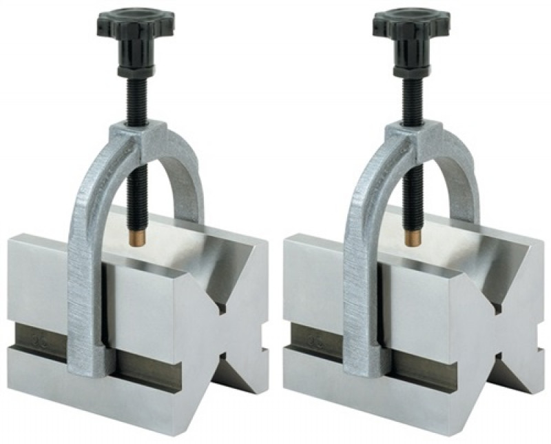 Doppelprismenpaar L.75xB.100xH.75mm Genauigkeit 0,004mm f.Werkstück-D.7-70mm