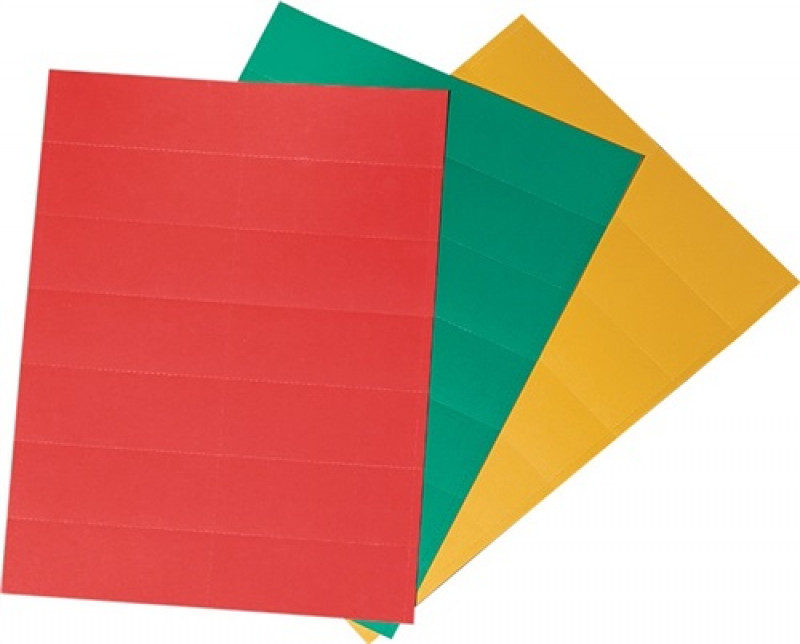 Beschriftungsschild 3 Farben je 14 St. Beschriftungsschild 3 Farben je 14 St.