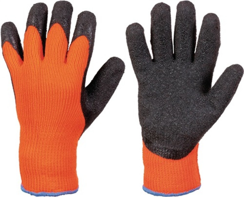 Kälteschutzhandschuh Rasmussen Gr.9 orange/schwarz 100 %PC EN 388,EN 511 Kat.II Kälteschutzhandschuh Rasmussen Gr.9 orange/schwarz 100 %PC EN 388,EN 511 Kat.II