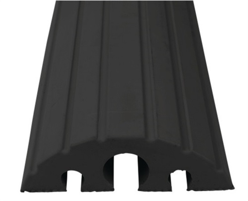 Schlauch- u.Kabelbrücke L1200xB210xH65mm Vollgummi schwarz Schlauch- u.Kabelbrücke L1200xB210xH65mm Vollgummi schwarz