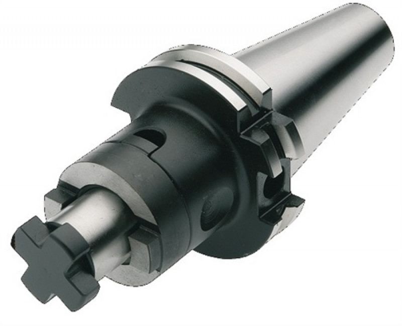 Kombiaufsteckfräsdorn DIN 69871AD/B Spann-D. 27mm SK40 A.-L.100mm PROMAT