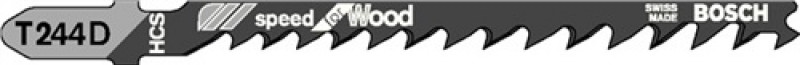 Stichsägeblatt L.74mm HCS Zahnt.4mm f.Kurvenschnitt BOSCH geschliffen Stichsägeblatt L.74mm HCS Zahnt.4mm f.Kurvenschnitt BOSCH geschliffen