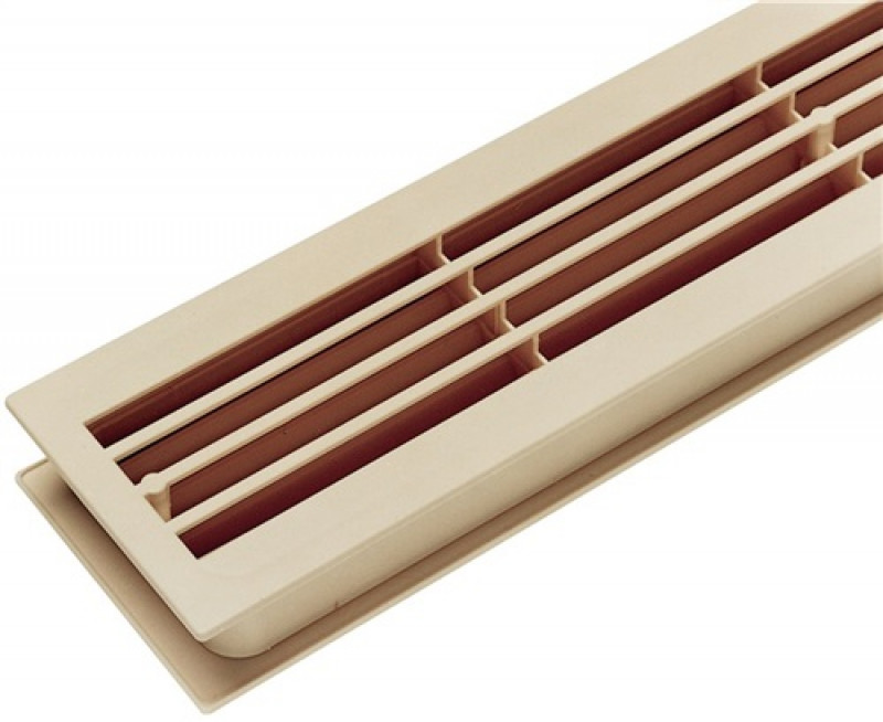 Badezimmerlüftung L.452mm B.92mm Ku.ähnl.reinweiß Ecken ger. Badezimmerlüftung L.452mm B.92mm Ku.ähnl.reinweiß Ecken ger.