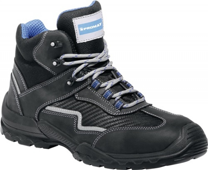 Sicherheitsstiefel Juist Gr.47 schwarz Pull-Up Leder/karschiertes Leder Sicherheitsstiefel Juist Gr.47 schwarz Pull-Up Leder/karschiertes Leder