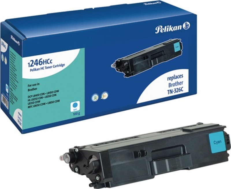 Pelikan Toner 4236852 1246HCc wie Brother TN-326C 3.500S. cyan